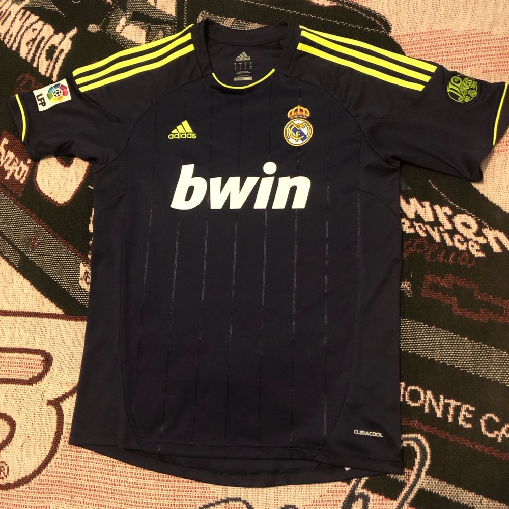 Adidas Real Madrid 2012 away Soccer Jersey # ronaldo